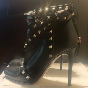Valentino Black studded heels